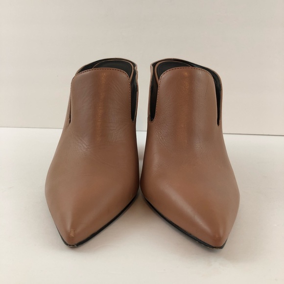 Marc Fisher Shoes Women 10 Ragina Slip on Mules Mauve Block Heel Pointed… - Picture 4 of 10